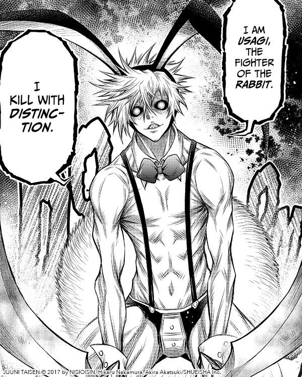 VIZ on X: Usagi is one Bad Bunny. Read a free preview of Juni Taisen:  Zodiac War, Vol. 2:   / X