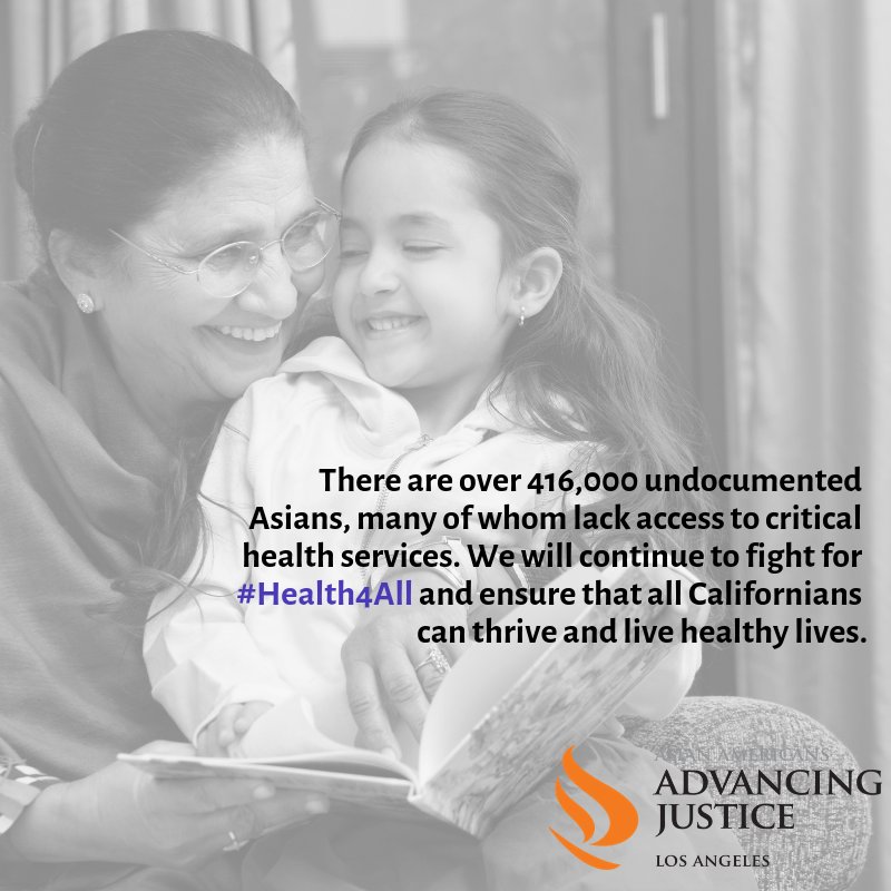 ajsocal_'s tweet photo. We are committed to fighting for health equity and inclusion and celebrate the #Health4All bill introduced in the CA state legislature. #全民健保 #SaludParaTodos #KalusuganParaSaLahat #健康に生きる権利 #UndocuAPI https://t.co/03n6hmHm3G
