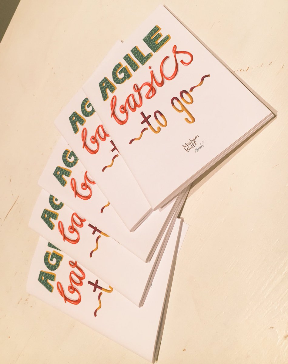 ma_ra_boe's tweet image. Zwischen all den Rechnungen ist auch schöne Post zu finden! Danke @KF_Erdmann #agilebasics