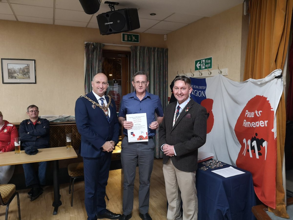 Wrexham Air Cadets (@2279wrexham) on Twitter photo 2279 visited the war memorial club for a #thankyou100 party for <a href="/PoppyLegion/">Royal British Legion</a>. We helped raise a total so far over £100k in the Wrexham borough alone.
Our civ com secretary Martin Selby was recognised for his efforts in collecting.
Interested? Email 2279@aircadets.org 2279 visited the war memorial club for a #thankyou100 party for <a href="/PoppyLegion/">Royal British Legion</a>. We helped raise a total so far over £100k in the Wrexham borough alone.
Our civ com secretary Martin Selby was recognised for his efforts in collecting.
Interested? Email 2279@aircadets.org