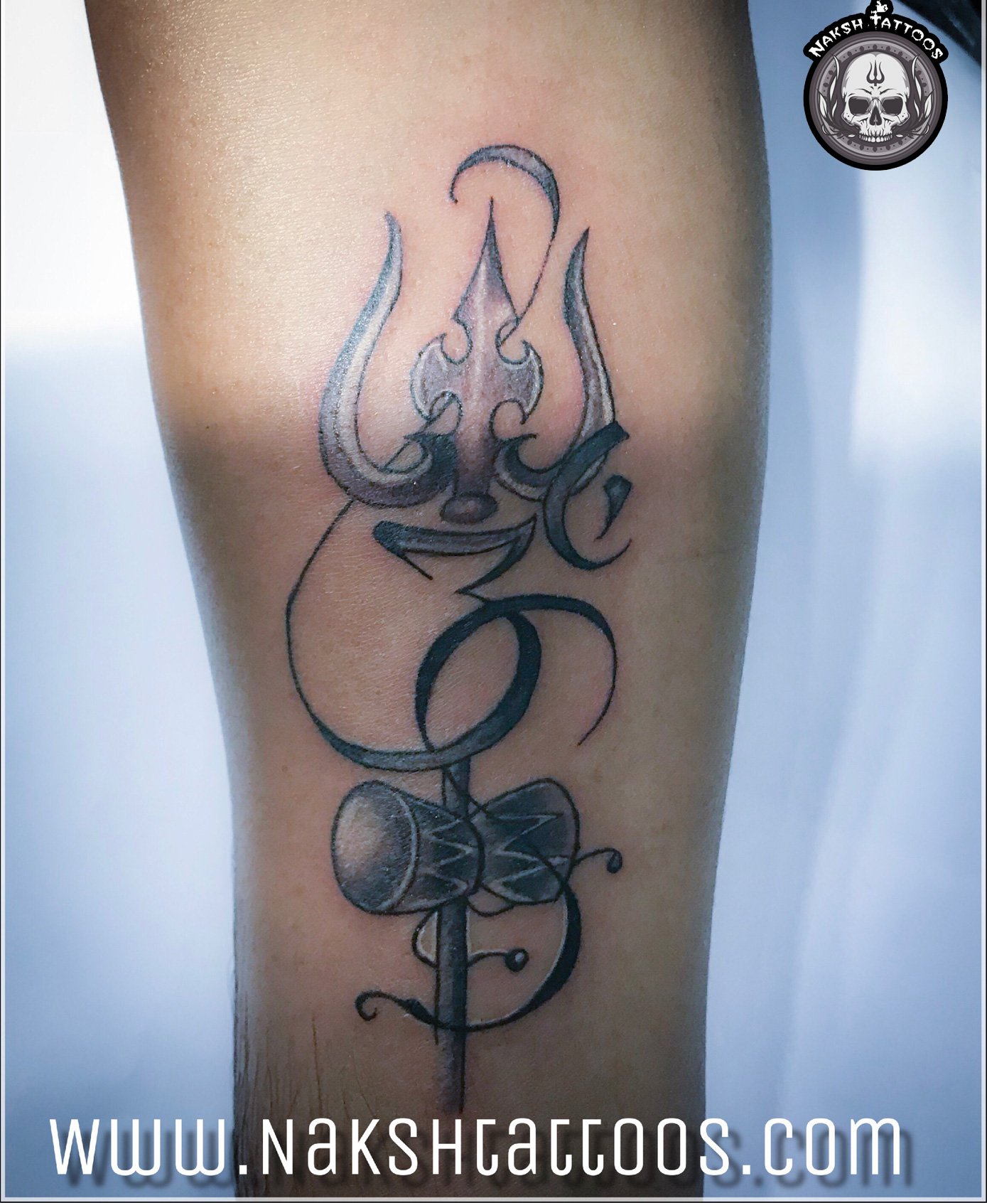 Hindu yoga woman tattoo by Roman Kor | Post 25334