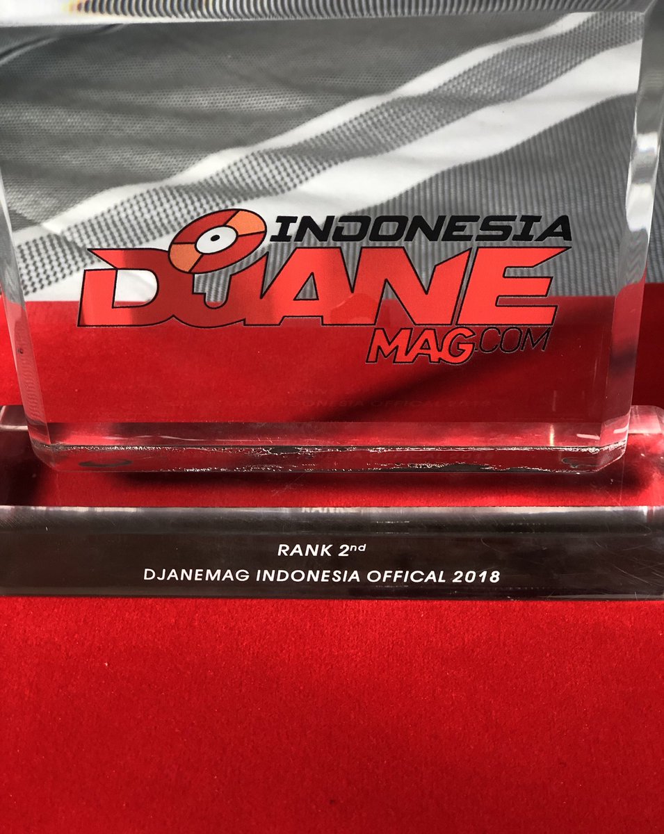 Thank You For The Kind Support and Everyone Who Always Believed In Me !! This Year Made It To Rank #2 DJanemag Indonesia @DjaneMag