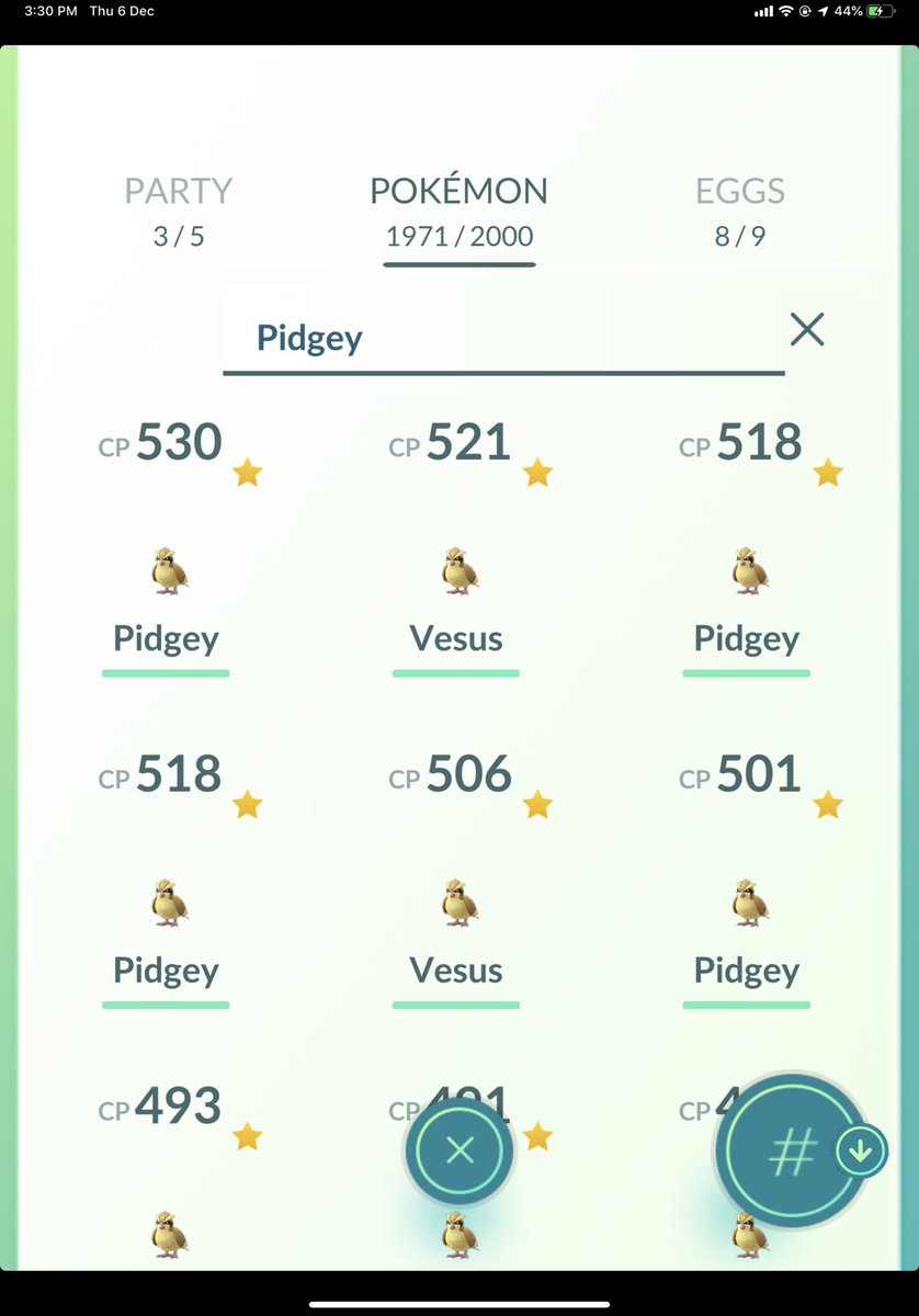 brandontan91's tweet photo. I’ve gotten my team ready for PVP, Pidgey Vesus Pidgey 😅 Are you ready for PVP? 

I will be streaming tonight a 10pm (SGT, GMT+8) to discuss more on PVP. Join in to give your ideas and strategies too 😄

#PokemonGO #PVP #YouTube #brandontan91 https://t.co/PlkPUDLK1H