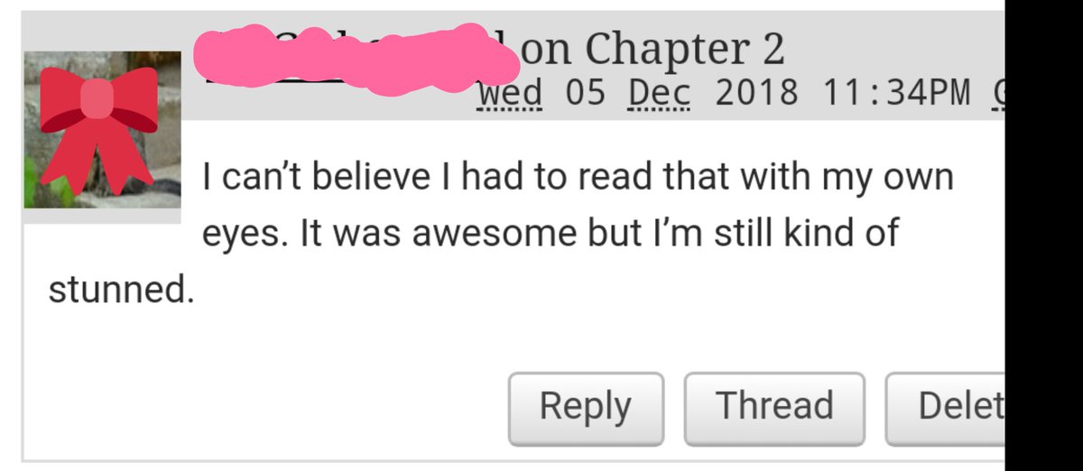 sitdoodles's tweet photo. Do I get some sort of award for doing this to someone? #ao3comments https://t.co/EsWTWG5bd0