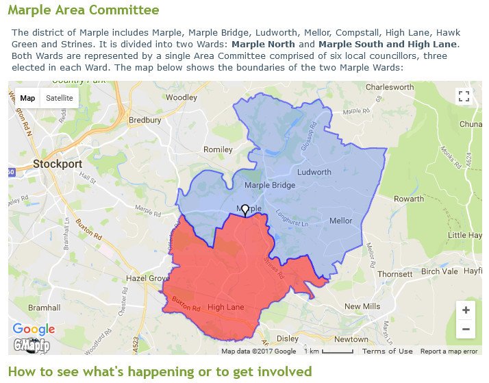The agenda for the #Marple Area Committee Meeting on Weds 12 December has been published. This month the long awaited Marple Wharf Development Application will be considered. This has been a controversial development that has been simmering for 10 years: marple-uk.com/smf/index.php?…