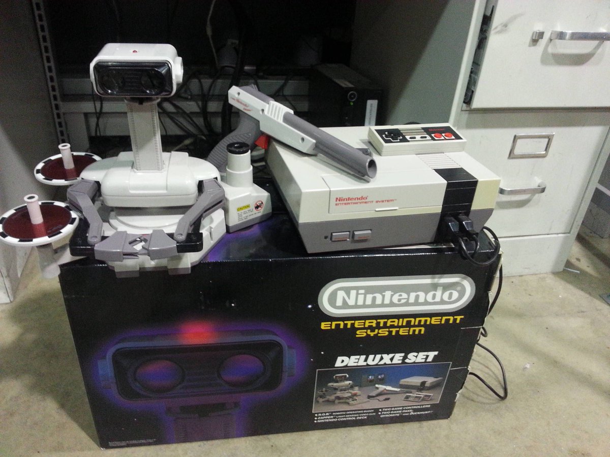 The original Nintendo also came with a robot.