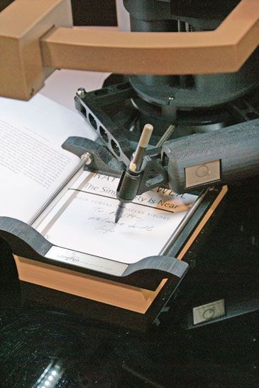 ScotlandYardCSI's tweet photo. #WriterWednesday
Did you know? Author Margaret Atwood @MargaretAtwood invented the #LongPen which allows #authors to sign their books at a distance. "It is the world’s first long-distance, real-time signing & handwriting device."
https://t.co/thbhJuW8mQ #EcoFriendly #writers https://t.co/AAUob4kTtW