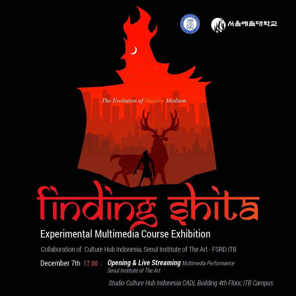 IPPDIG's tweet photo. [ FINDING SHITA ]

The evolution of Shadow Medium, and an experimental multimedia course exhibition

A collaboration between : Culture Hub Indonesia
Seoul Institute of The Arts
FSRD ITB
 
#FindingShita #Ramayana #SeoulInstituteofTheArts
#CultureHubofIndonesia
#FSRDITB
#DKVITB https://t.co/W3U8JCsGER