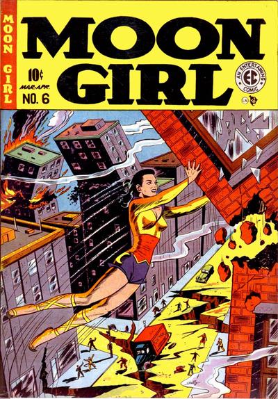 MarshComics's tweet photo. Went my own direction for #SHEcember with a bit of a redesign of an old public domain character Moon Girl! #shecember2018 #moongirl #publicdomaincomics #publicdomain https://t.co/GHmzg4WNZF