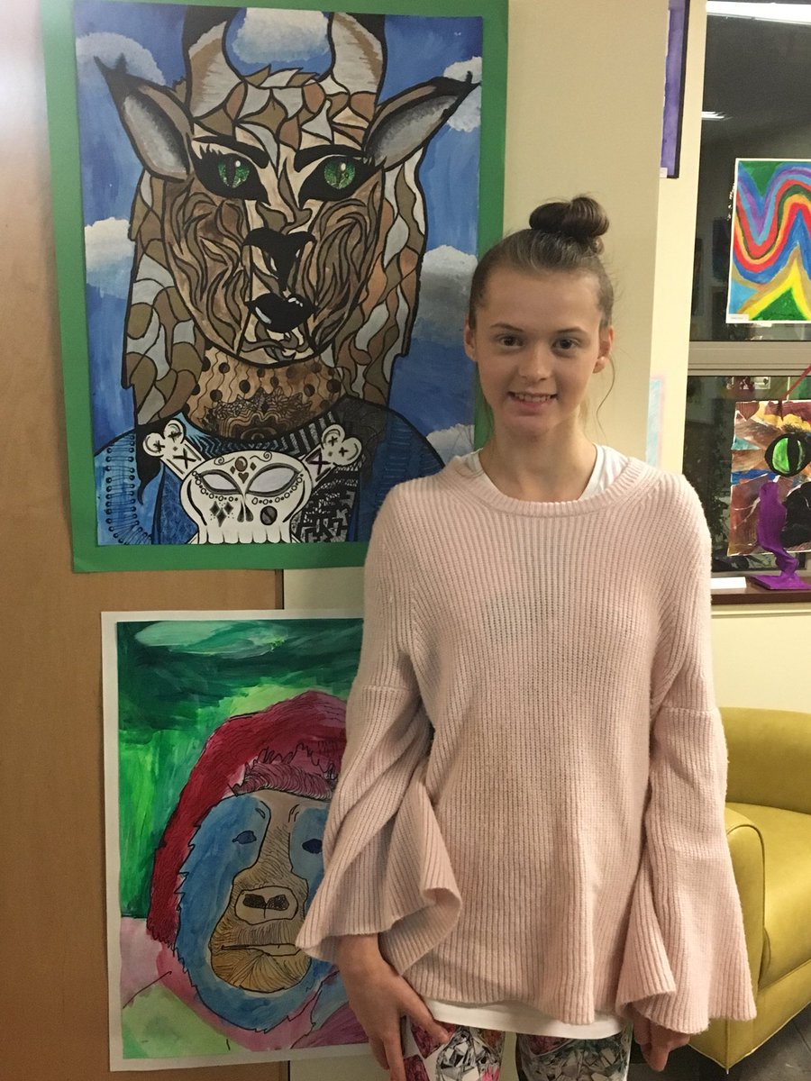 WinstonPrepCT's tweet photo. Annual WPSCT Coffee House! Creative artwork and projects displayed from classes, along with wonderful live music from our students! #wpsct #coffeehouse #creativestudentwork https://t.co/KF1alwMmHv