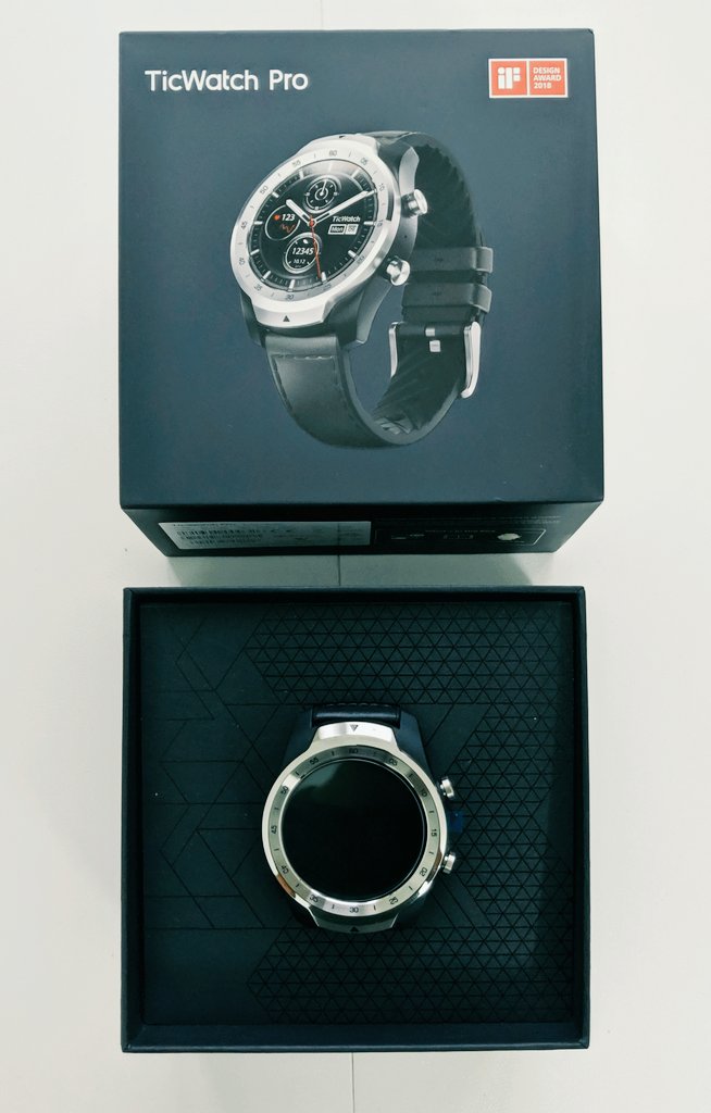 rupamkonar's tweet photo. So I got my #FirstSmartWatch and it's so great! #ticwatchpro @Mobvoi_Official #WearOSbyGoogle https://t.co/U4CcdQnbXO
