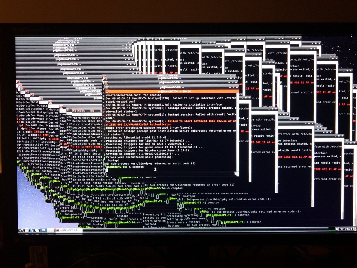 securepixie's tweet image. Ah I miss those days of Windows XP lol
Using Compton in its default config :/

#NanoPC #armsoc