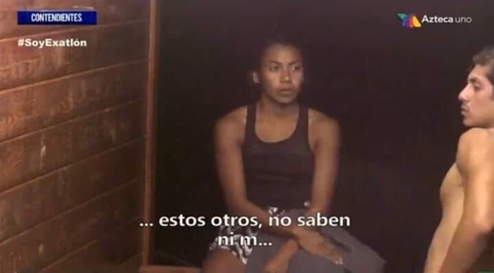 ms_camara21's tweet photo. Por qué los azules llaman hipócrita a Zudi? Olvidaron la vez que Javier y Natali hablaron mal de Evelyn? La vez que perdieron fortaleza y Javier le decía a Natali, “estos nuevos no saben ni madres” Nada más lo que les conviene. #JuegoColosal #Exatlón https://t.co/xdM6a9Tsgo