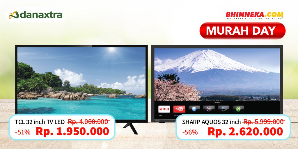 DanaXtra's tweet photo. Promo elektronik murah di Bhinneka. Dapatkan produk terbaik dengan spesial harga murah https://t.co/SNkMOIP3mq https://t.co/cmttHEPCJj