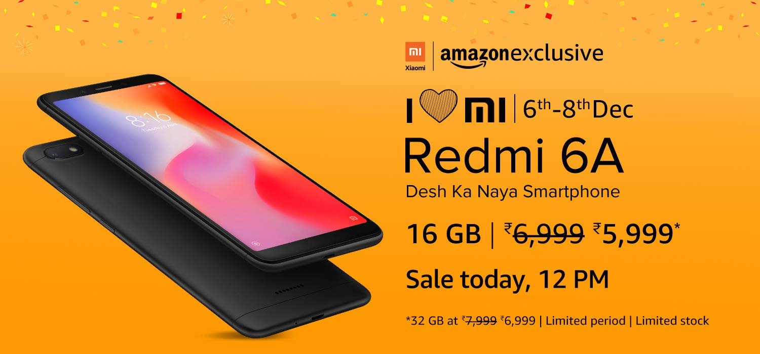 Manu Kumar Jain Redmi6a Hai Deshkasmartphone Helio 2 12 Nm Processor Dual 4g Dual Volte 13mp Camera 1 Day Battery Life Full Screen Display Starting Only 5 999 Today On