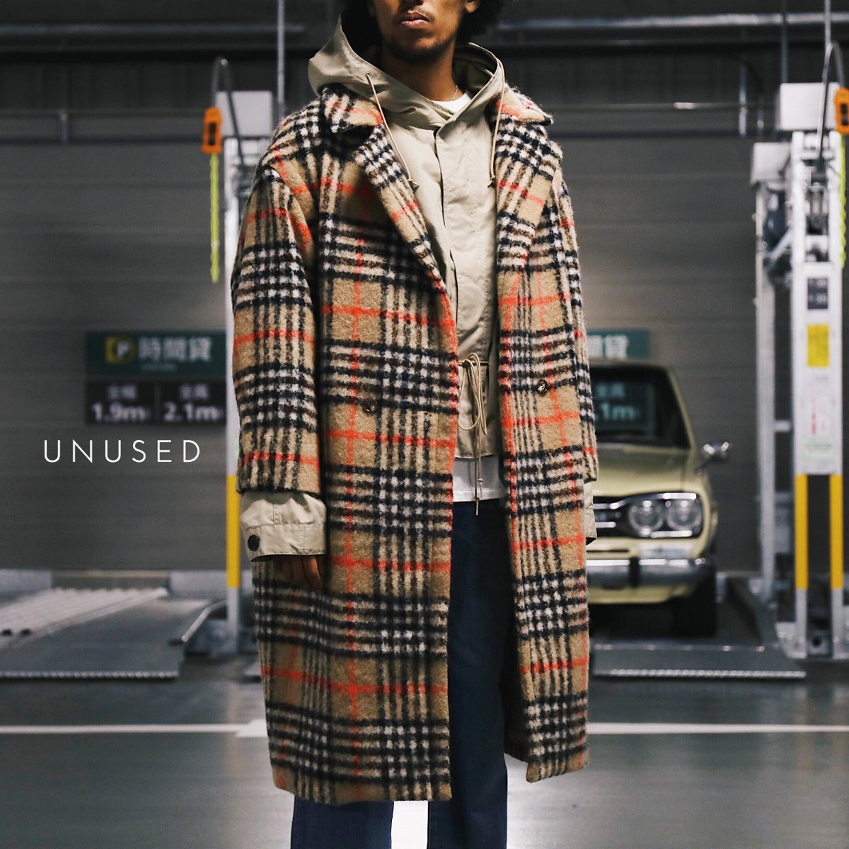 unused check coat