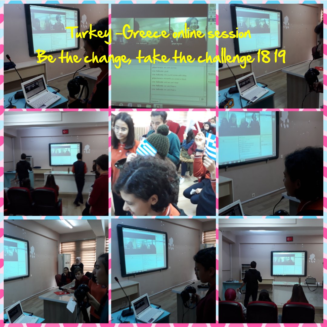 gulsen_korucu's tweet image. We contacted with the project partners online .that s really nice to get touch with them! Thank you! @bar_zie
#bethechangetakethechallenge1819