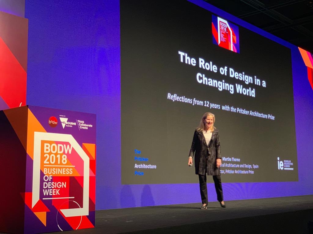 ieArchDesign's tweet image. Today our Dean @martha_thorne at @BodwHK: The Role of #Design in a changing world. Reflections from 12 years with the @PritzkerPrize “I wish media would give a more significant place to architects and designers”
#BODW #BODW2018 #IETalent #DesignMatters