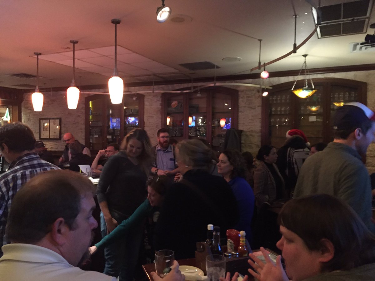 SWIGGISAustin's tweet photo. That's a wrap! Thank you for coming out to #mappyhour! #URISATexas #ATXGeoBash #SWIGGISAustin #GISP #GIS #URISA @URISATexas @texiangeo @scaug_gis @utlibraries @AtxGISDay #geospatial @MaptimeATX @bdrileysaustin #GISLeadership https://t.co/uxglUXHhFt