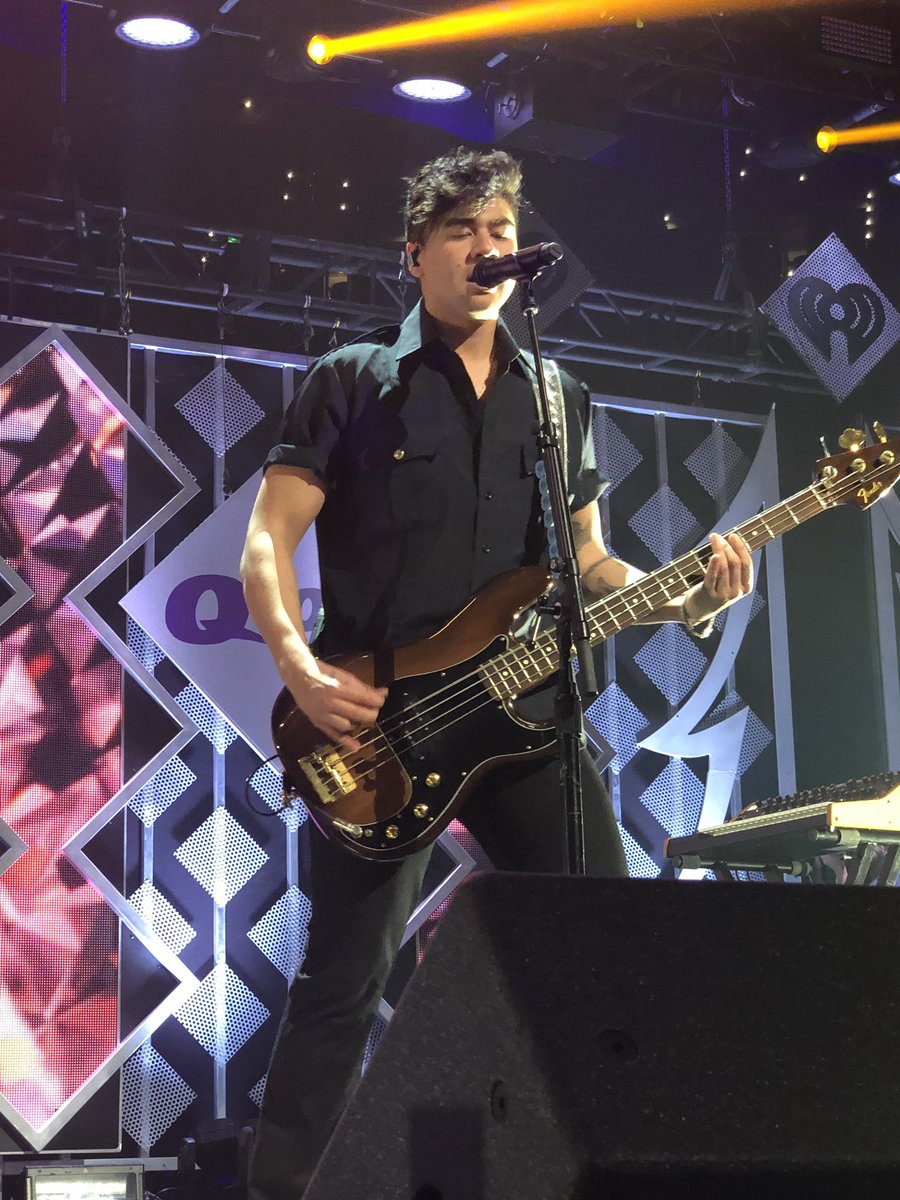 Q102Philly's tweet photo. Shoutout to @5SOS for tearing it up at #Q102JingleBall 2018!! AMAZING PERFORMANCE! https://t.co/IaHjPzds67