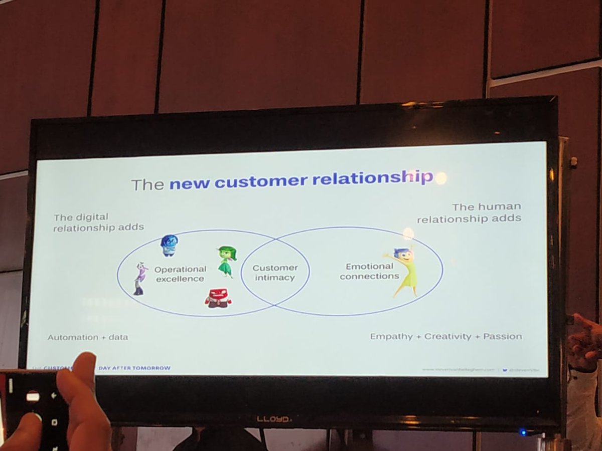 infocomconnect's tweet image. An interesting insight into the #NewCustomerRelationship. @StevenVBe talking about how the customer relationship ecosystem has evolved with digital maturity. What are your thoughts? Share with #INFOCOMCal2018 #DigitalMeetsHuman #ModernCustomer