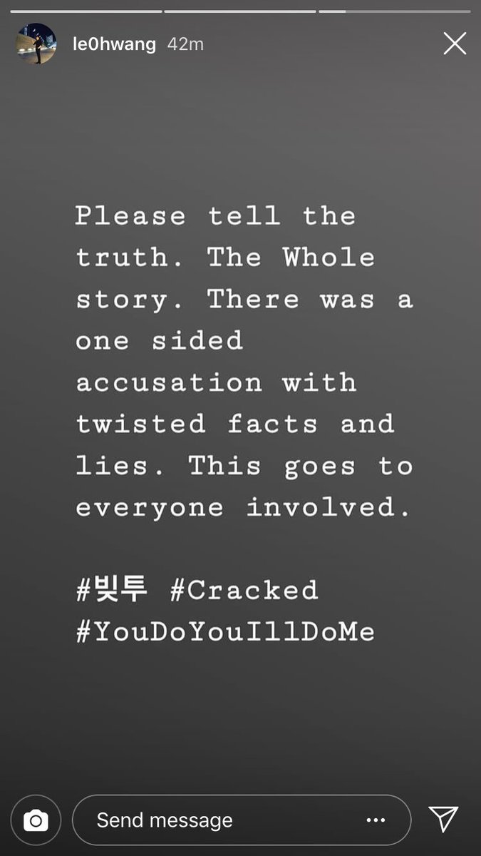 SNSDTaeNyShip's tweet image. Leo oppa:
Please tell the truth. The Whole story. There was a one sided accusation with twisted facts and lies. This goes to everyone involved.

#빚투 #Cracked
#YouDoYouIllDoMe

#ForeverWithTiffanyYoung #LeoHwang #TiffanyHwang #TiffanyYoung #소녀시대 #SNSD #GirlsGeneration