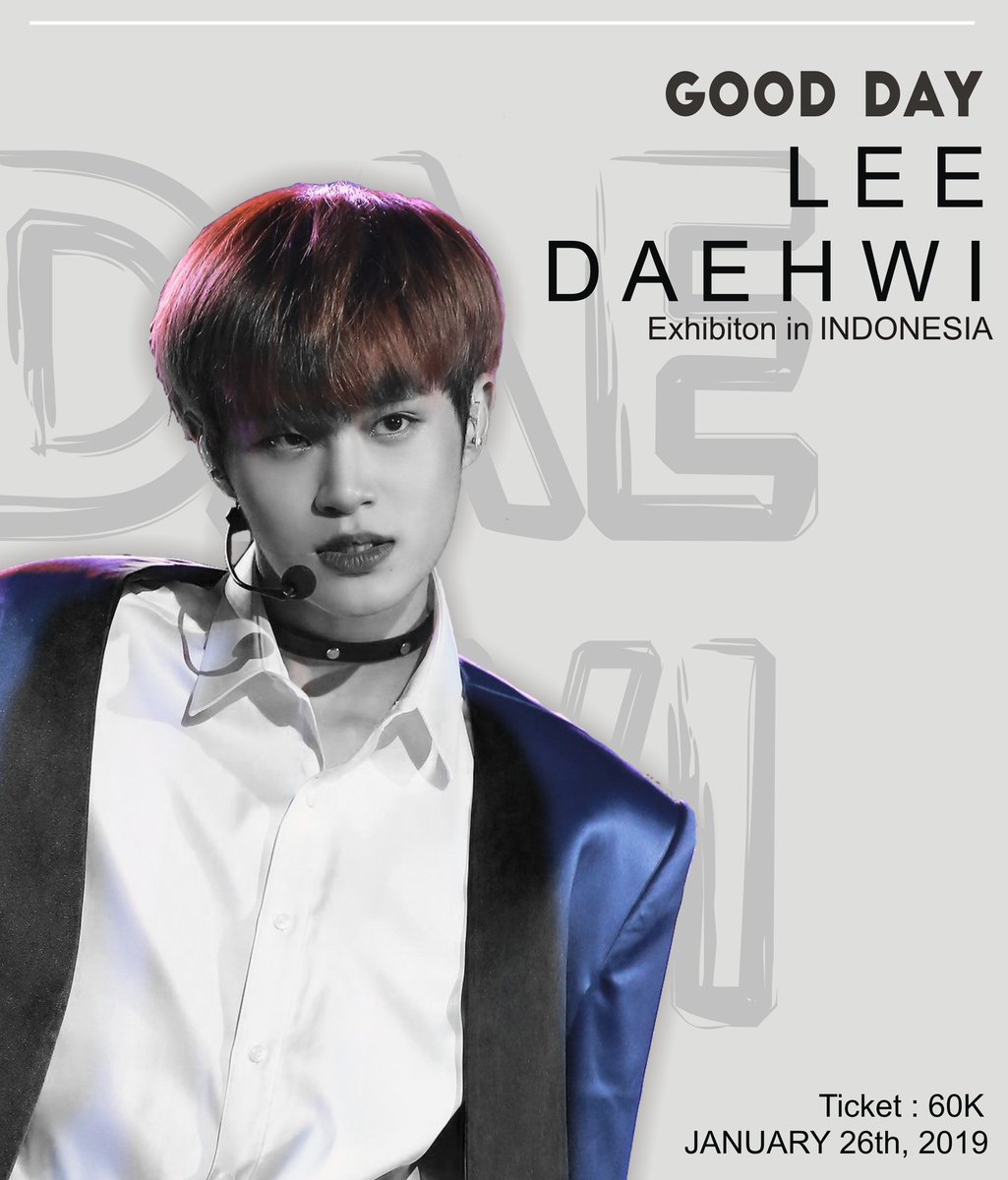 gooddayldh's tweet photo. GOOD DAY
Lee Daehwi Exhibition
in Indonesia

January 26th, 2019

https://t.co/fcNUX02hOg

#이대휘 #LEEDAEHWI https://t.co/NeYVfNrlUa