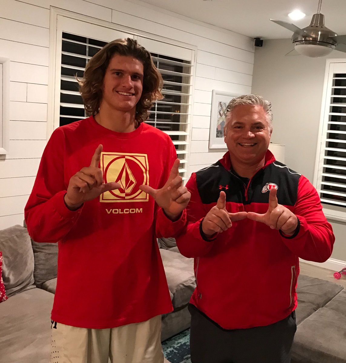 Had a great home visit tonight with coach <a href="/FWhittinghamJr/">Freddie Whittingham</a> <a href="/Utah_Football/">Utah Football</a> #GoUtes