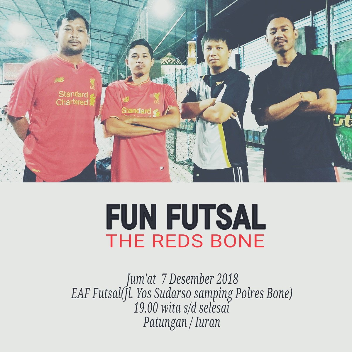 LFC_Bone's tweet image. Kak futsal yu kak..