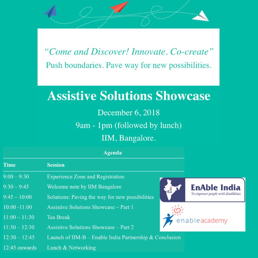mykinderpass_'s tweet photo. We're at the Assistive Technology Showcase organised by @enableindia. Get a sneak peek at the upcoming singing tactile card deck, that double as holiday postcards!
#assisitvetech #inclusivedesign #inclusion #earlylearning #accessibility #tactile #tactilegraphics #tangibleplay https://t.co/87N4k01BKj