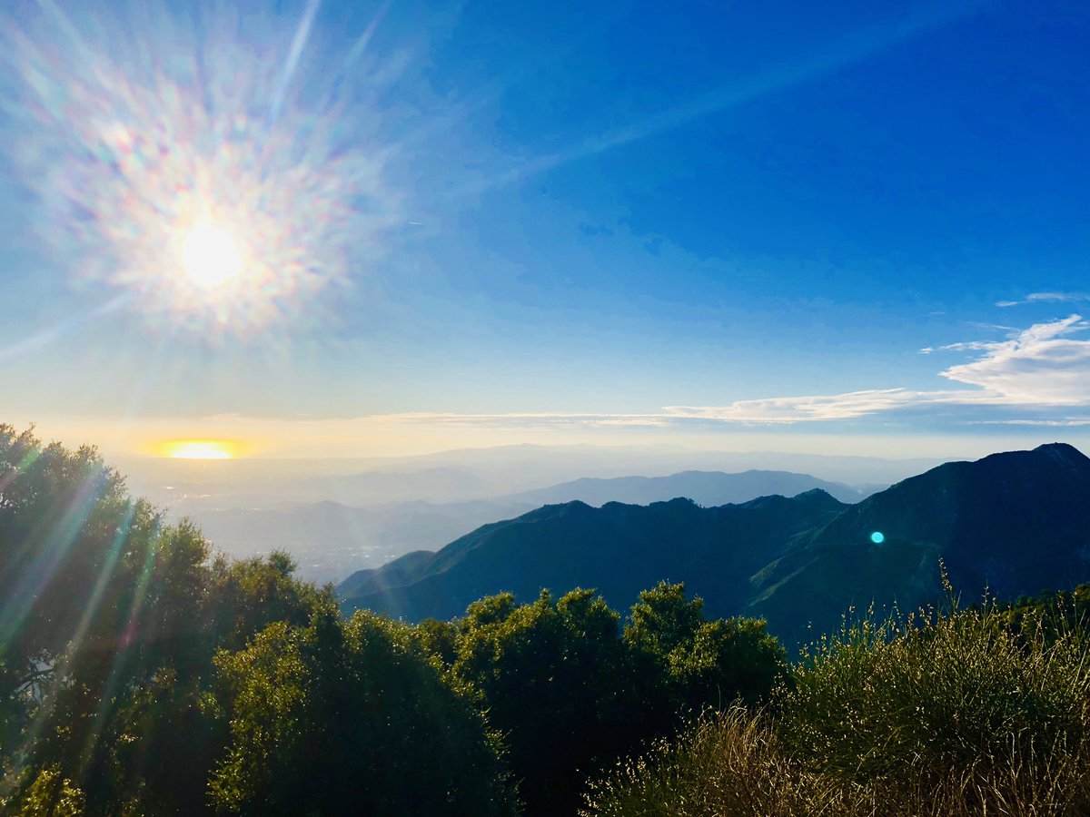 Private #walkingtour and visit of #mountwilsonobservatory #pasadena #sunset #astronomy