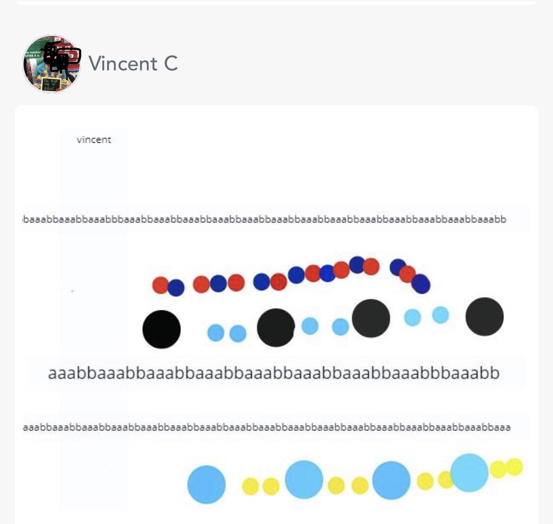 pjbatch1's tweet image. First graders learning to create patterns on the computer. #VisaliaEdTech #hourofcode2018 #nevertooyoungtoachieve