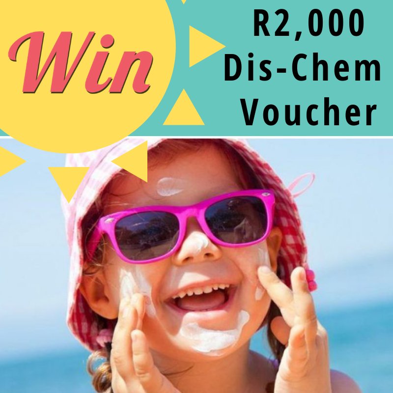 Stock up at Dis-Chem on everything you need for your fun-in-the-sun time this vacay βοΈ The R2,000 Dis-Chem voucher draws at midnight tonight, play now to win! https://t.co/DGFzJtp1gF https://t.co/R5fxL1QrKb