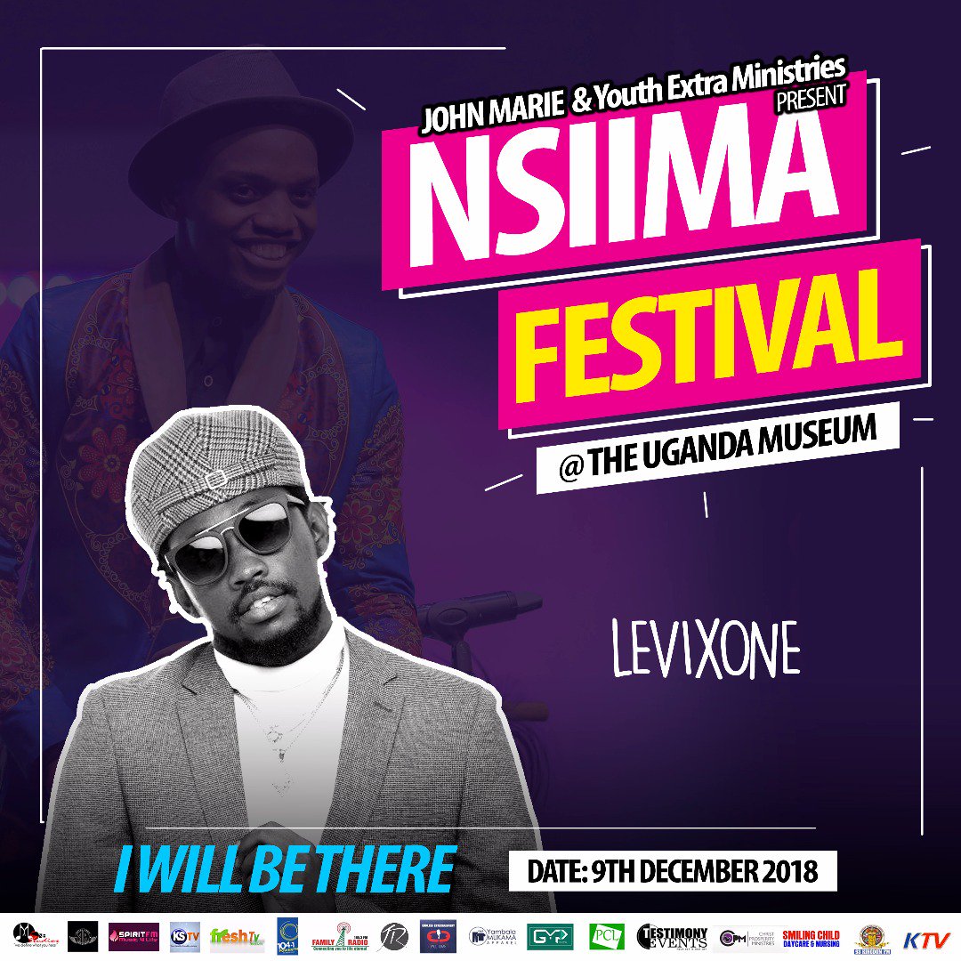 _JohnMarie's tweet photo. We shall also be having @levixone
Hoping to see you all @UgandaMuseum. Doors open at midday
#NsiimaFestival18
Cc; @ManuelaElla2 https://t.co/r7p8GSjCoz