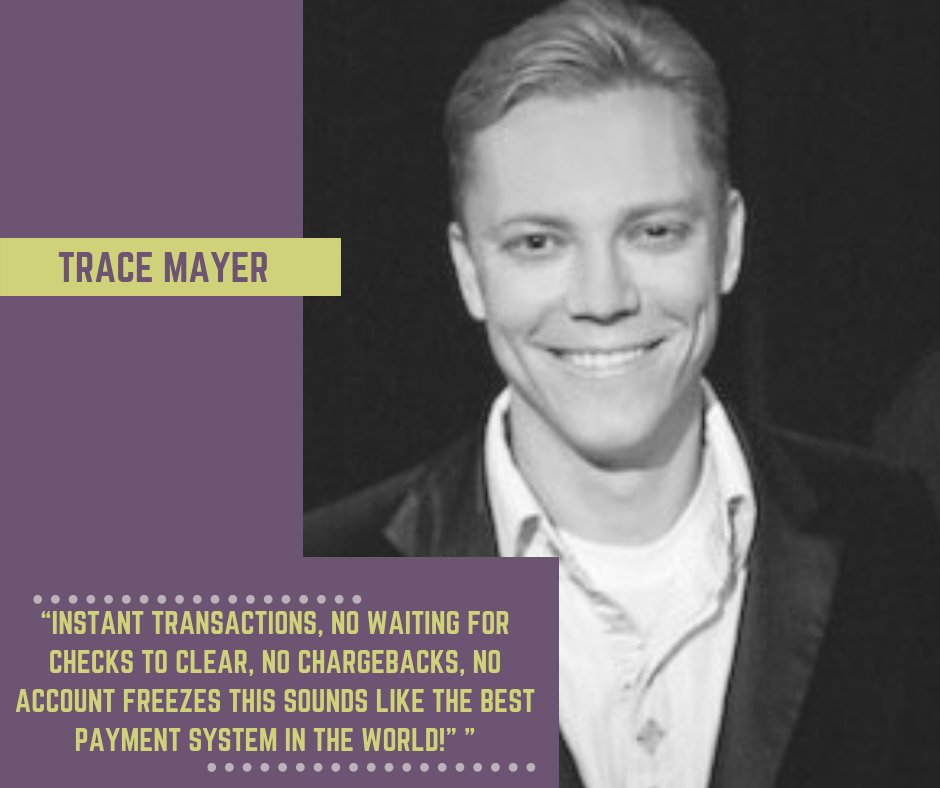 cryptovecs's tweet photo. American entrepreneur and investor Trace Mayer accurately describes Cryptocurrencies as the best financial system in the world!
#Blockchain #Crypto #Cryptovecs #ThrowBackThursday #tbt #Bitcoin #ThursdayThoughts https://t.co/YEtfg7CNG1