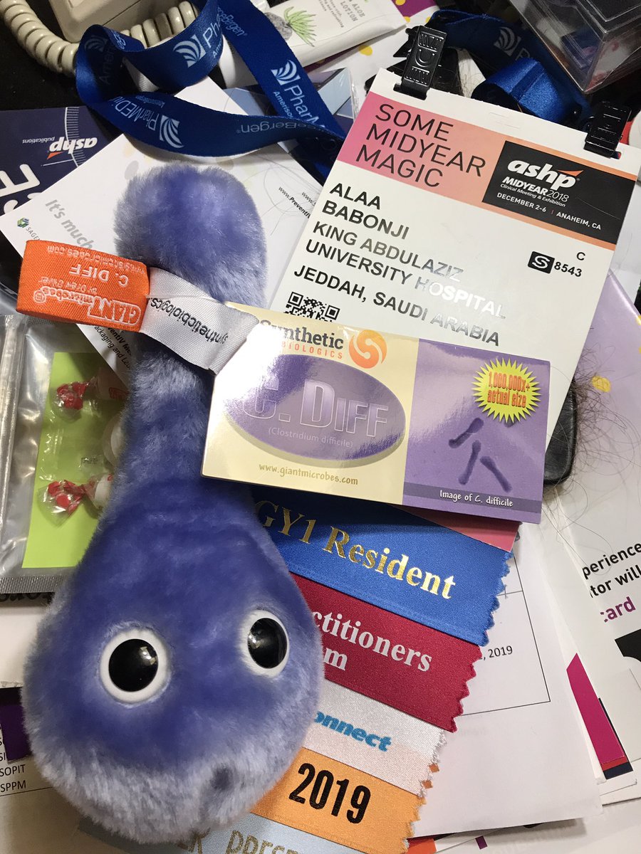 AlaaBabonji's tweet photo. I got C.Diff 😍❤️💃🏼😅😂
Who says stuffed dummies are for kids only!🌚
#ashp18 #ASHP2018 https://t.co/YgQeEJicEY