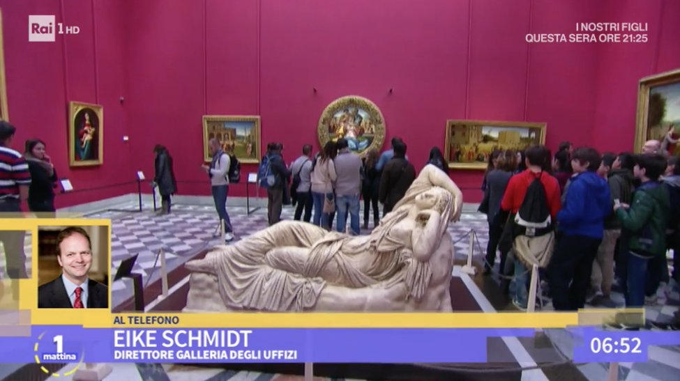 Unomattina's tweet photo. Nel 2019 festeggiamenti per Leonardo da Vinci, a 500 anni dalla morte. Il @MuseeLouvre sta preparando grandi eventi e anche il museo degli @UffiziGalleries è partito con il suo programma con la grande mostra sul #Codiceleicester. In coll. Eike Schmidt, dir. Galleria #Uffizi https://t.co/gKz1BUgZHa