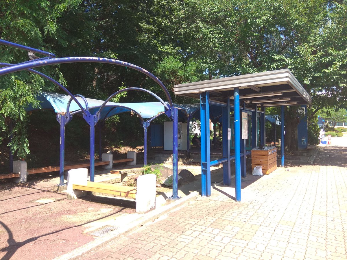 kokushin_univ's tweet photo. 【予定】本学で入試が行われる日限定でキャンパス内のバス停の名称が
「こくしんスクールゲートウェイ」
に変わる予定です！
バス停は本学を目指す受験生が最初に降り立つ場所です。これから膨らむ新たな学びと青春のストーリーへの入口になることを期待しています。 https://t.co/Auf9gtbZmi