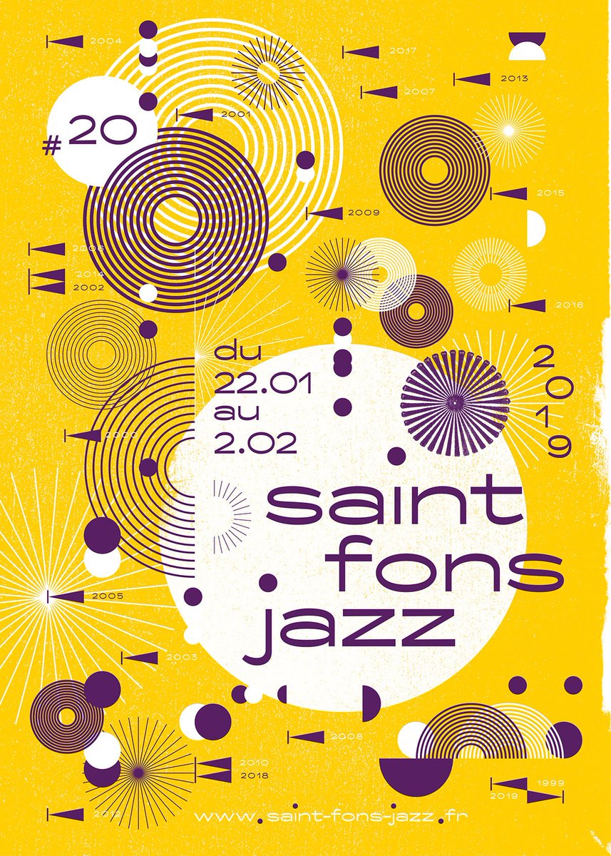 SAINT-FONS JAZZ Festival #20 ! Nouveau visuel !! :) Merci Julien @ Atelier Chambre Noire !  Vite Janvier ...  <a href="/SaintFonsJazz/">SAINT-FONS JAZZ '</a>