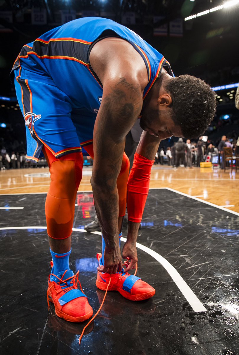 paul george shoes last night