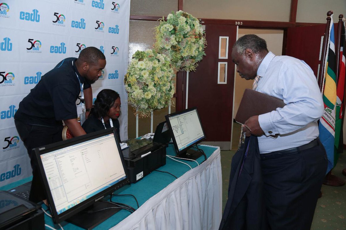 DijitoOne's tweet photo. Day 2:
Delegate CheckIn and on-demand badge printing at the @EADBank Think Tank and Conference at Serena Hotel, Kampala. #Generation2068 #EventCheckin https://t.co/s7xgbu0omF