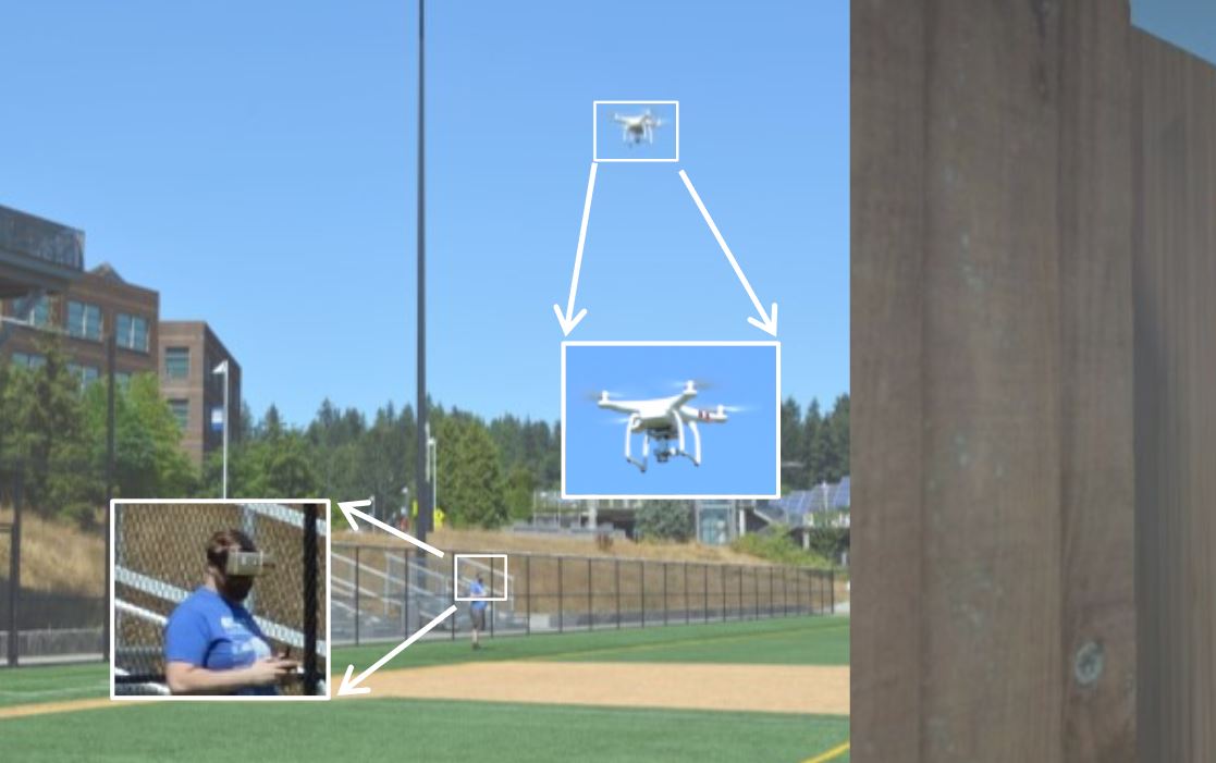 DroneBelow's tweet photo. Multi-View Augmented and Virtual Reality from a Drone Perspective #AugmentedReality #CameraViews #DJI #Drone #Gaming #VirtualReality #AR https://t.co/avOkj8QZse https://t.co/dvRESQpQSx