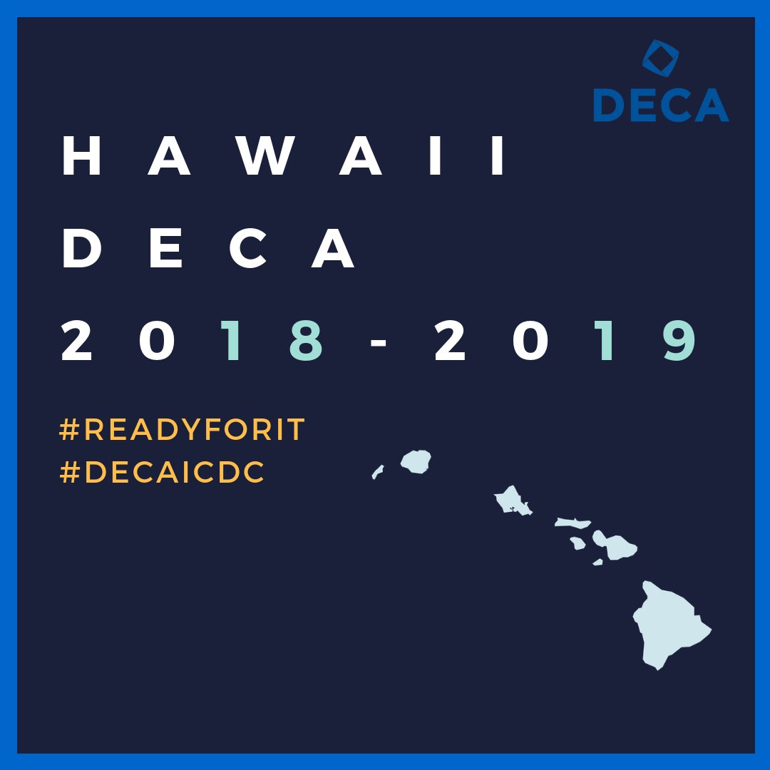 Hawai'i State DECA tweet media