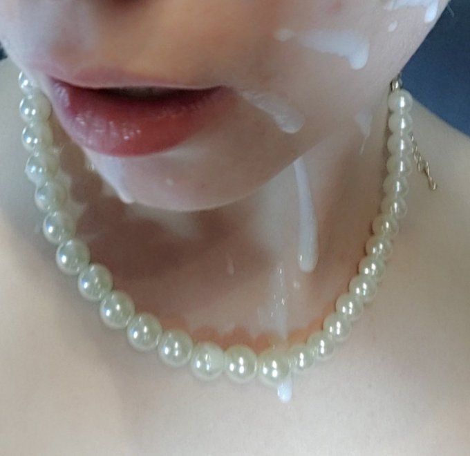 What's better than one pearl necklace? Thanks @freshfacevideo for covering me in cum! #NSFW #cumshot<a href="/tag/nsfw"class="tags"><span>#nsfw</span></a><a href="/tag/cumshot"class="tags"><span>#cumshot</span></a>