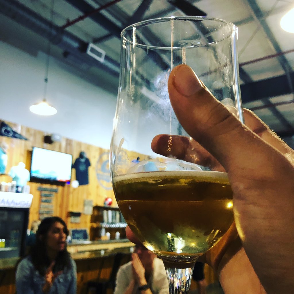 blakeshay's tweet photo. Finals are over in 24 hours. Start early. Start over on #365daysofbeer @PalmCityBrewing #klรถsch "Hidden Agenda" https://t.co/ccjJhmJ6pZ