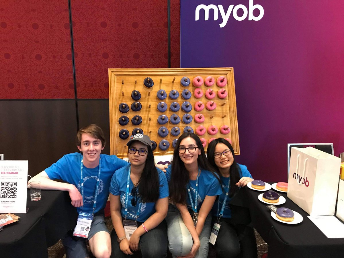 ShaneClauson's tweet photo. #yow18. Living vicariously through @GarethClauson working hard in the volunteer crew this year! #ProudDad https://t.co/w94jIE7MSl