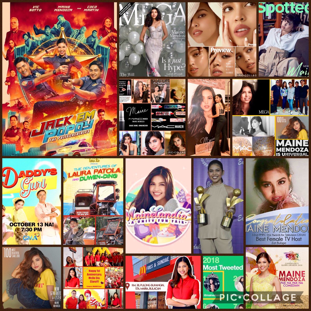 braveangel2112's tweet photo. If I’m to describe Nicomaine’s 2018 career so far, it has definitely been a TRIUMPHANT year!❤️😍 Although we still have the whole month of Dec. I must say, I am soooo proud of you @mainedcm!👏�� Praise God! Full support for Jack Em Popoy!🎄💛👮🏻‍♀️

#MaineMendoza 
#JackEmPopoyMediaCon https://t.co/Rv1IeiEUe3