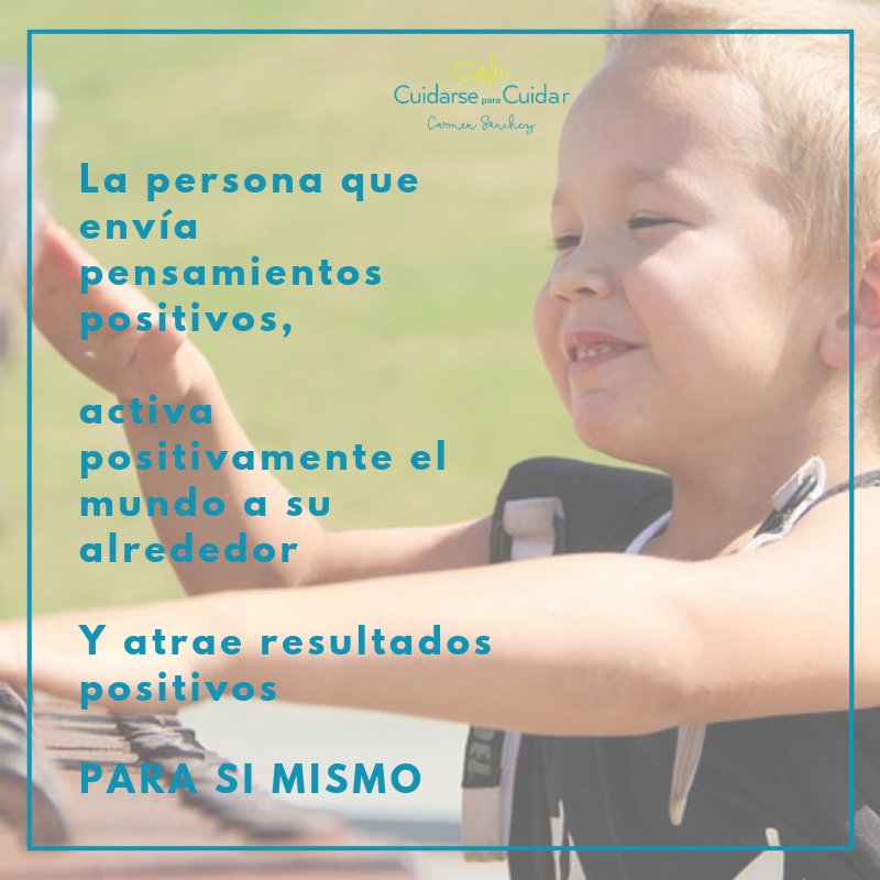 CuidarseCuidar's tweet photo. La persona que envía pensamientos positivos, activa positivamente el mundo a su alrededor y atrae resultados positivos para si mismo.
https://t.co/dikCuiUXfu
#coachingdeequipos #coaching #mindfulness #liderazgo #lego #valores #lider #equipossanitarios  #barcelona https://t.co/KAaQeqQ1hB