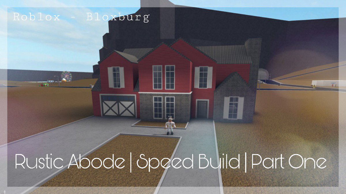 My Rustic Bloxburg Home Roblox - roblox bloxburg rustic house