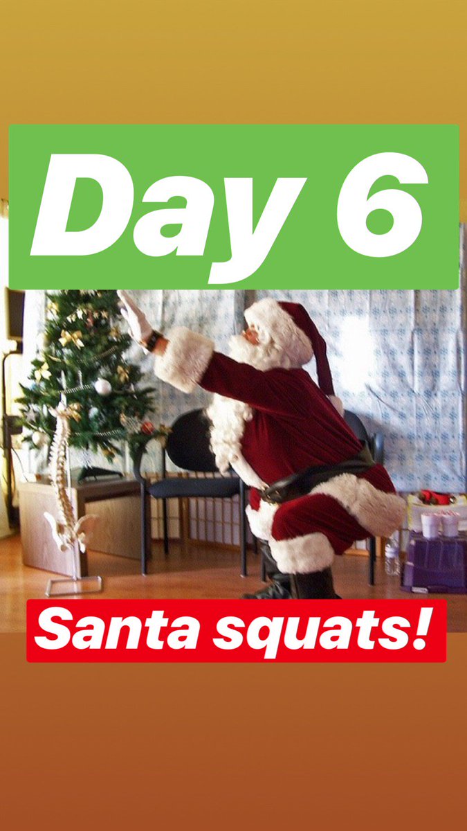 #DecemberChallenge check in! Get your Santa squats done. 20-60, pick your poison. 
.
.
#StrivingToBeStronger #WorkHardPlayHard #BeechmontRacquetAndFitness #HappyHolidays